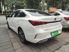 2021 Changan Eado PLUS Blue Whale NE 1.4T GDI DCT Premium, белый — фото 5