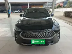 2021 Haval F7 1.5T 2WD, чёрный — фото 3