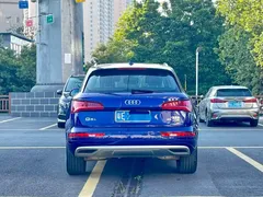 2020 Audi Q5L 40 TFSI, синий — фото 5