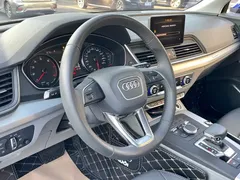 2020 Audi Q5L 40 TFSI, синий — фото 14