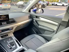 2020 Audi Q5L 40 TFSI, синий — фото 21