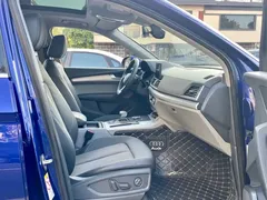 2020 Audi Q5L 40 TFSI, синий — фото 23