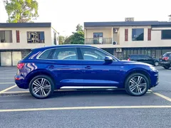 2020 Audi Q5L 40 TFSI, синий — фото 24