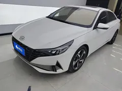 2022 Hyundai Elantra 1.5L CVT GLX Elite, белый — фото 1