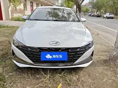2022 Hyundai Elantra 1.5L CVT GLX Elite, белый — фото 2