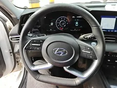 2022 Hyundai Elantra 1.5L CVT GLX Elite, белый — фото 15