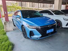 2022 Chery Arrizo 8 1.6T DCT, синий — фото 3