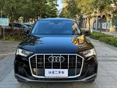 2023 Audi Q7 55 TFSI quattro S line Sport, чёрный — фото 2