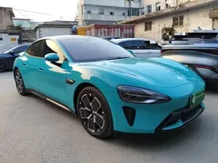 2024 Xiaomi SU7 RWD Long Range Smart Driving, синий — фото 4