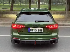 2022 Audi RS 4 Avant Dark Gold, зелёный — фото 8
