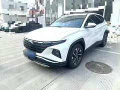 2021 Hyundai Tucson L 1.5T DCT GLX Elite, белый — фото 1