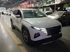 2021 Hyundai Tucson L 1.5T DCT GLX Elite, белый — фото 4