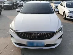 2022 Geely Emgrand 1.5L CVT Elite 4th Gen, белый — фото 3