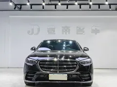 2022 Mercedes-Benz S-Class S 450 L 4MATIC, чёрный — фото 2