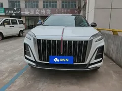 2023 Hongqi HS3 2.0T 4WD Youwei, белый — фото 2