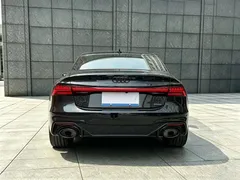 2022 Audi A7L 45 TFSI quattro S-line, чёрный — фото 17