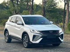 2021 Geely Coolray 1.4T DCT Platinum, белый — фото 3
