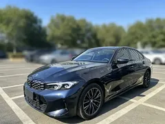 2023 BMW 3 Series 325Li M Sport Dark Night Package, синий — фото 1