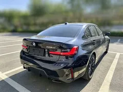 2023 BMW 3 Series 325Li M Sport Dark Night Package, синий — фото 5