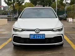 2023 Volkswagen Golf 280TSI DSG R-Line, белый — фото 2