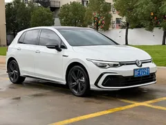 2023 Volkswagen Golf 280TSI DSG R-Line, белый — фото 3