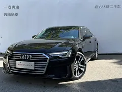 2021 Audi A6L 40 TFSI Luxury Sport, чёрный — фото 1