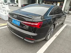 2021 Audi A6L 45 TFSI quattro, чёрный — фото 3