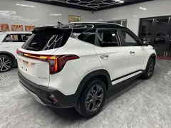 2023 Kia Seltos 1.5L CVT Luxury, белый — фото 5