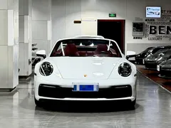 2022 Porsche 911 Carrera Cabriolet 3.0T, белый — фото 2