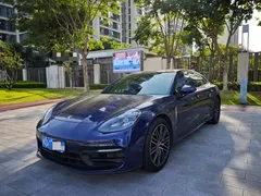 2021 Porsche Panamera 2.9T Executive, синий — фото 1