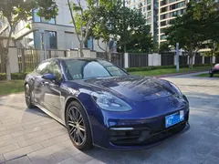2021 Porsche Panamera 2.9T Executive, синий — фото 3