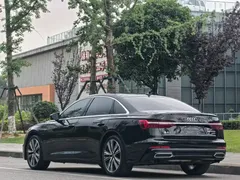 2022 Audi A6L 45 TFSI quattro Select Sport, чёрный — фото 4