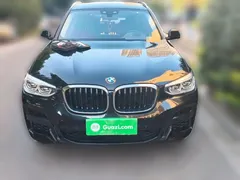 2021 BMW X3, чёрный — фото 2