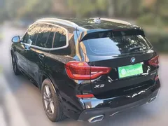 2021 BMW X3, чёрный — фото 4