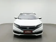 2019 Honda Civic 180TURBO CVT Sport, белый — фото 3