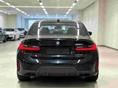 2023 BMW 3 Series 325Li M Sport Dark Night Package, чёрный — фото 9