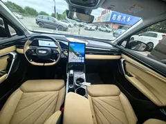 2023 Geely Atlas L 2.0TD DCT Flagship, синий — фото 4