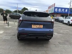 2023 Geely Atlas L 2.0TD DCT Flagship, синий — фото 9