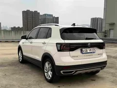 2021 Volkswagen T-Cross 280TSI DSG Comfort, белый — фото 7