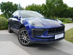 2022 Porsche Macan 2.0T, синий — фото 17