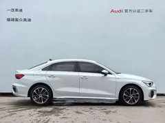 2022 Audi A3L Limousine 35 TFSI Sport, белый — фото 3