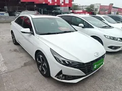 2022 Hyundai Elantra 1.5L CVT GLX Elite, белый — фото 4