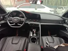 2022 Hyundai Elantra 1.5L CVT GLX Elite, белый — фото 10