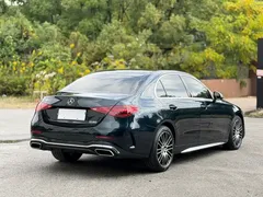 2022 Mercedes-Benz C-Class C 200 L Sport, синий — фото 4