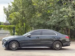 2022 Mercedes-Benz C-Class C 200 L Sport, синий — фото 7