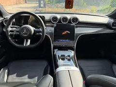 2022 Mercedes-Benz C-Class C 200 L Sport, синий — фото 12