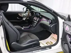 2021 Mercedes-Benz C-Class AMG C 63 Coupe, белый — фото 21