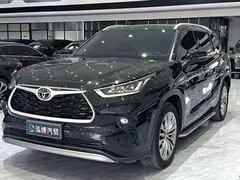 2022 Toyota Highlander 380T 4WD Premium 7-seat, чёрный — фото 1