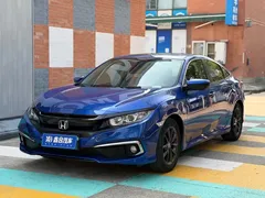 2019 Honda Civic 220TURBO CVT, синий — фото 1