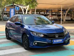 2019 Honda Civic 220TURBO CVT, синий — фото 3